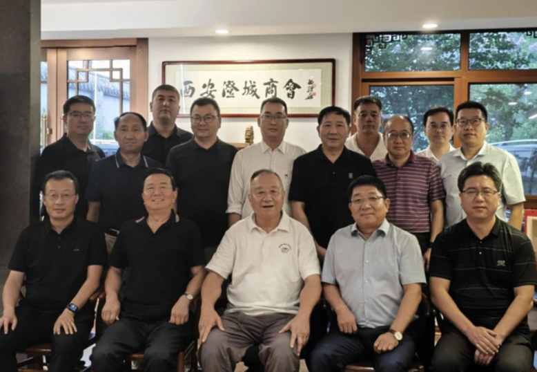 西安理工大學MBA校友會受邀走訪西安市澄城商會--鄧理出席并講話