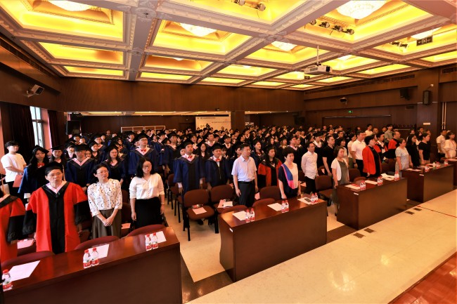 商務(wù)部研究院舉行2024年畢業(yè)典禮暨學(xué)位授予儀式